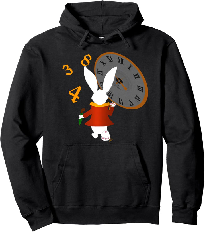 Oster Damen Shirt lustiger weisser Hase - Osterhase Damen Pullover Hoodie