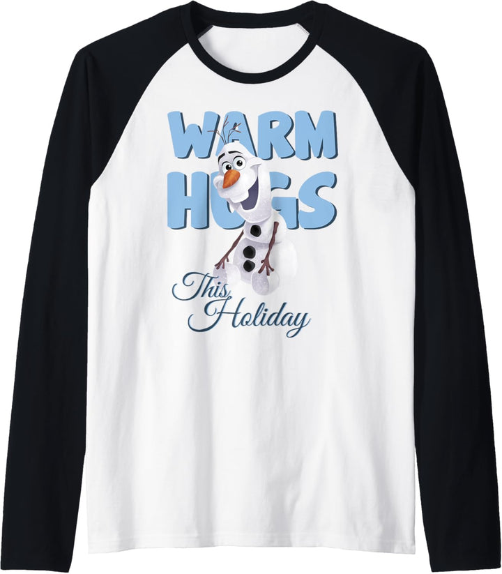 Disney Frozen Weihnachten Olaf Warm Hugs This Holiday Raglan