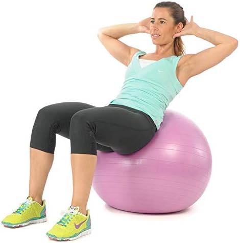 Pezzi MAXAFE Gymnastikball Pezziball Therapieball 75 cm Fitness Ball apfelgrün