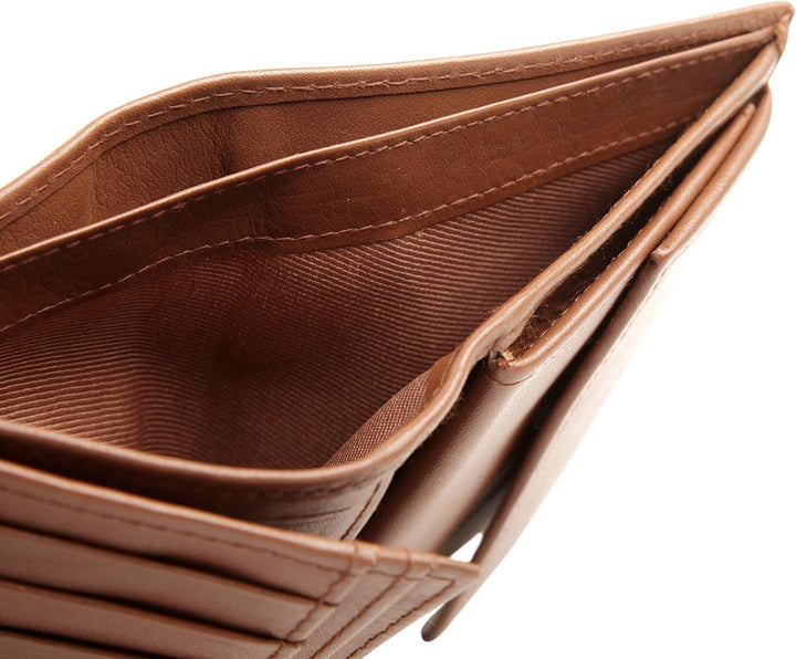 bruno banani Geldbörse Echt Leder Herren | Schlanke Brieftasche, Geldbeutel für Herren, Geldtasche m