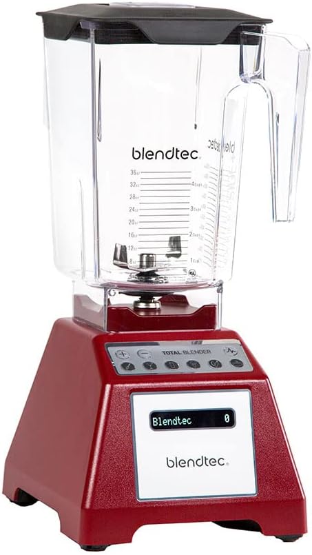Blendtec Total Blender weinrot