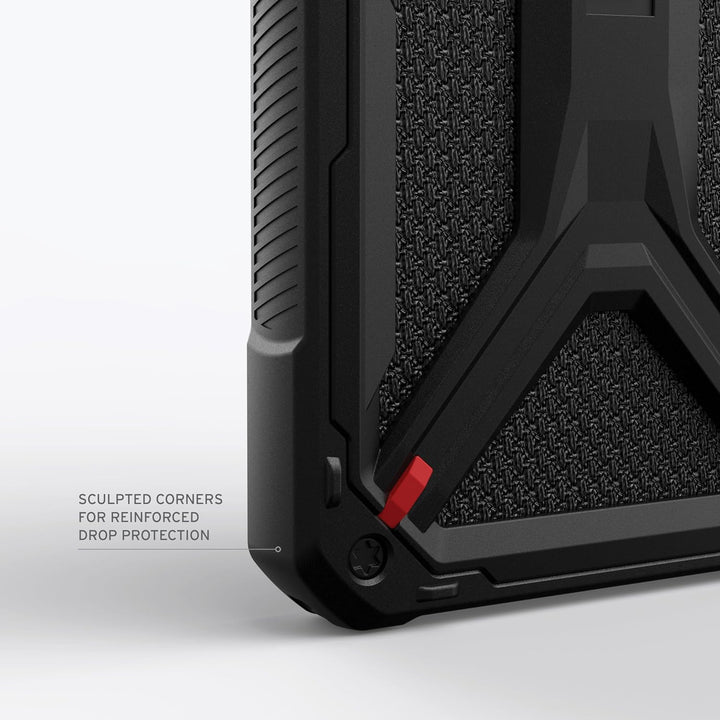 URBAN ARMOR GEAR Monarch Schutzhülle kompatibel mit Apple iPhone 15 Plus Hülle [Wireless Charging ko