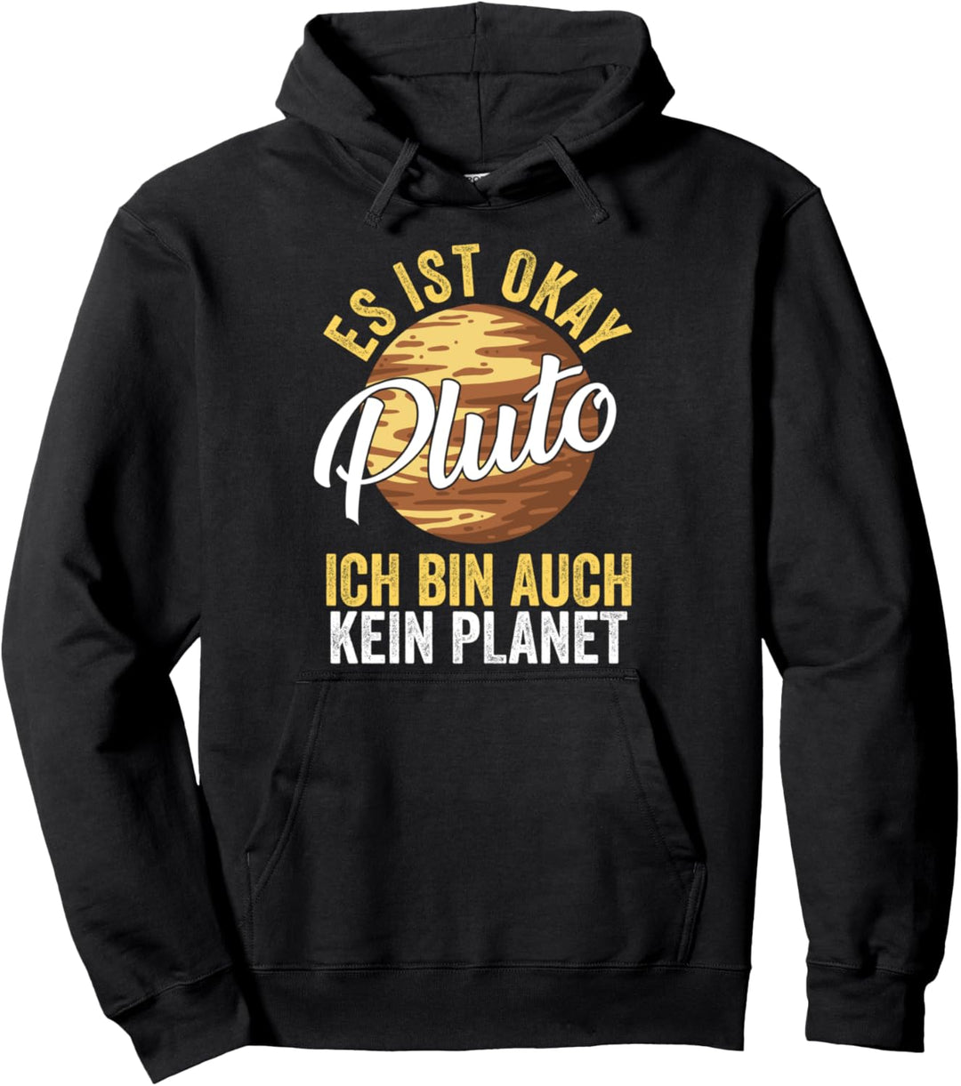 Astronomie Nerd Planet Pluto Pullover Hoodie