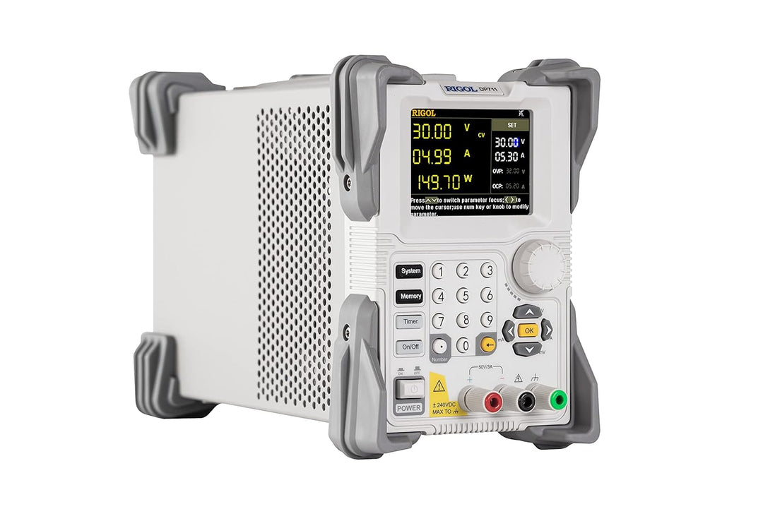 Rigol DP711 DC-Netzteil, 1 Ausgang, 30 V/5 A, 150 W, geringe Restwelligkeit und Rauschen: