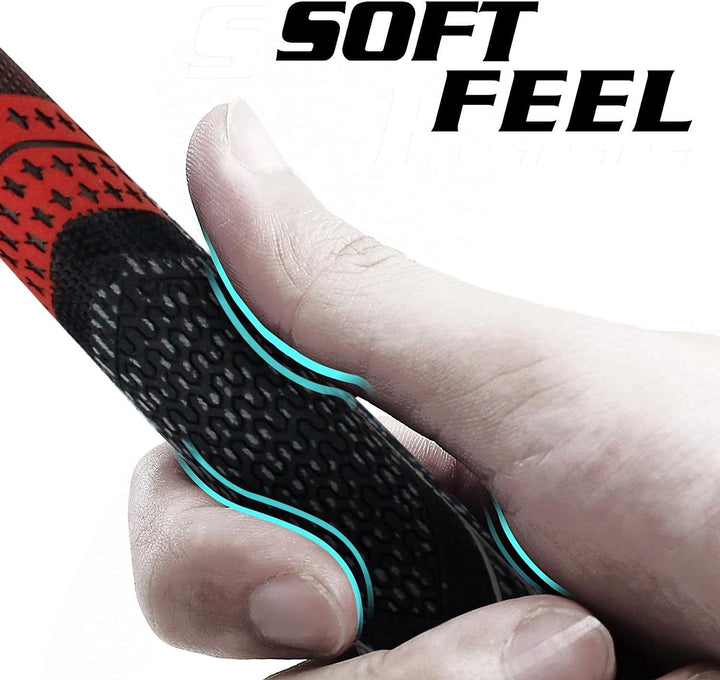 CRESTGOLF Golfgriffe Aktualisierte Multi-Compound-Golfgriffe für Golfschläger, Golf Grips Set mit 13