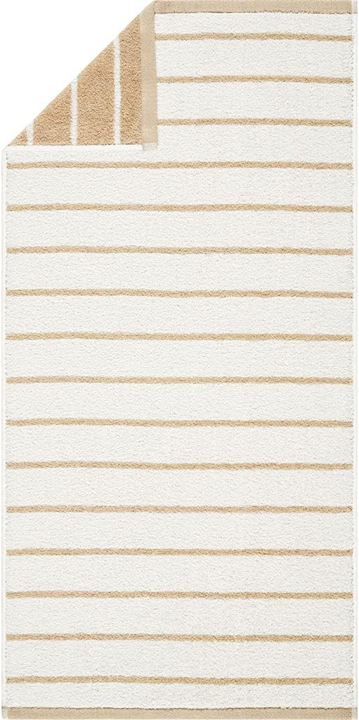 Egeria LINE Set mit Handtücher, Duschtücher und Badteppich 60x100cm 155 Ivory Badteppich 60x100cm El