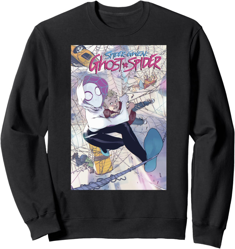 Marvel Spider-Gwen Ghost-Spider Comic Cover Sweatshirt