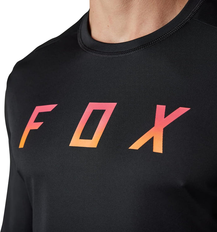 Fox Racing Herren Ranger Ls Jersey Swath Jersey S Dosis – Schwarz, S Dosis – Schwarz