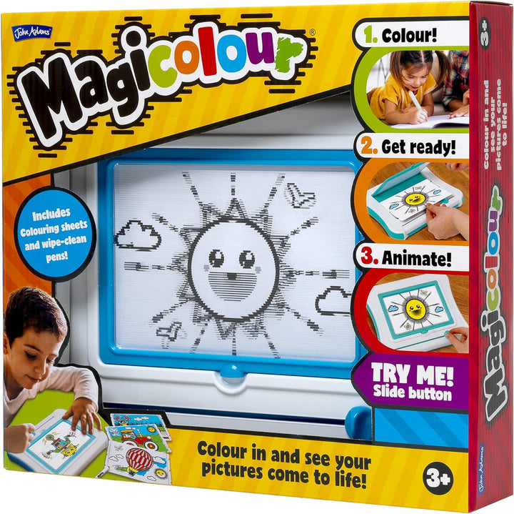 John Adams, Magicolour: Colour in and see your pictures come to life!, Arts & crafts, Ages 3+