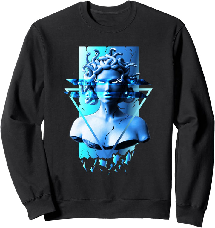 Medusa Snake - Sad Aesthetic Edgy Streetwear Sweatshirt