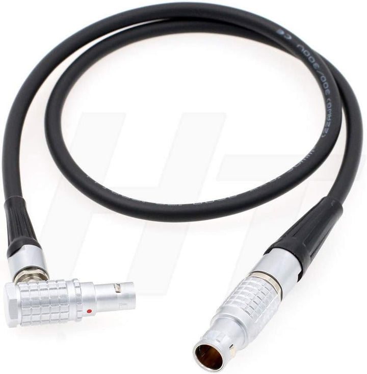 HangTon Stromkabel für Tilta Nucleus-M Motor auf DJI Ronin 2 Gimbal 6 Pin auf 7 Pin rechtwinklig Rig