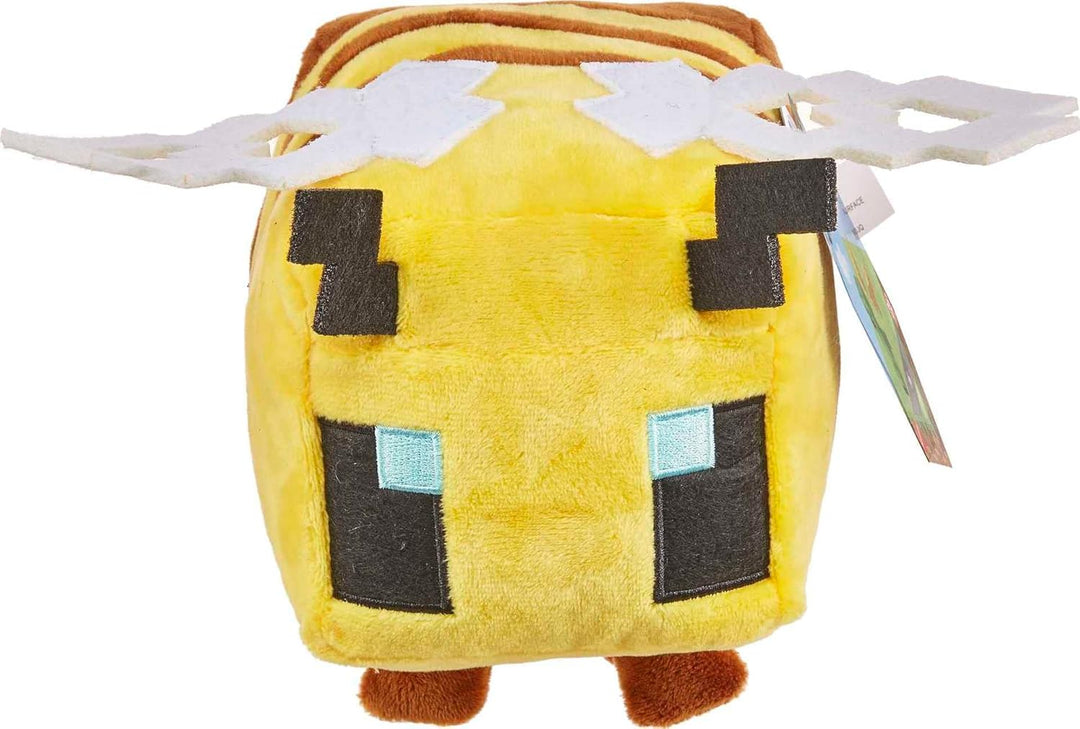 Mattel Minecraft Plüschfigur, ca. 21 cm, weich, Geschenk zum Sammeln für Fans ab 3 Jahren HBN41, 8-i