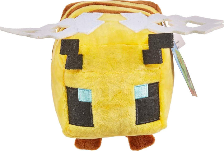 Mattel Minecraft Plüschfigur, ca. 21 cm, weich, Geschenk zum Sammeln für Fans ab 3 Jahren HBN41, 8-i