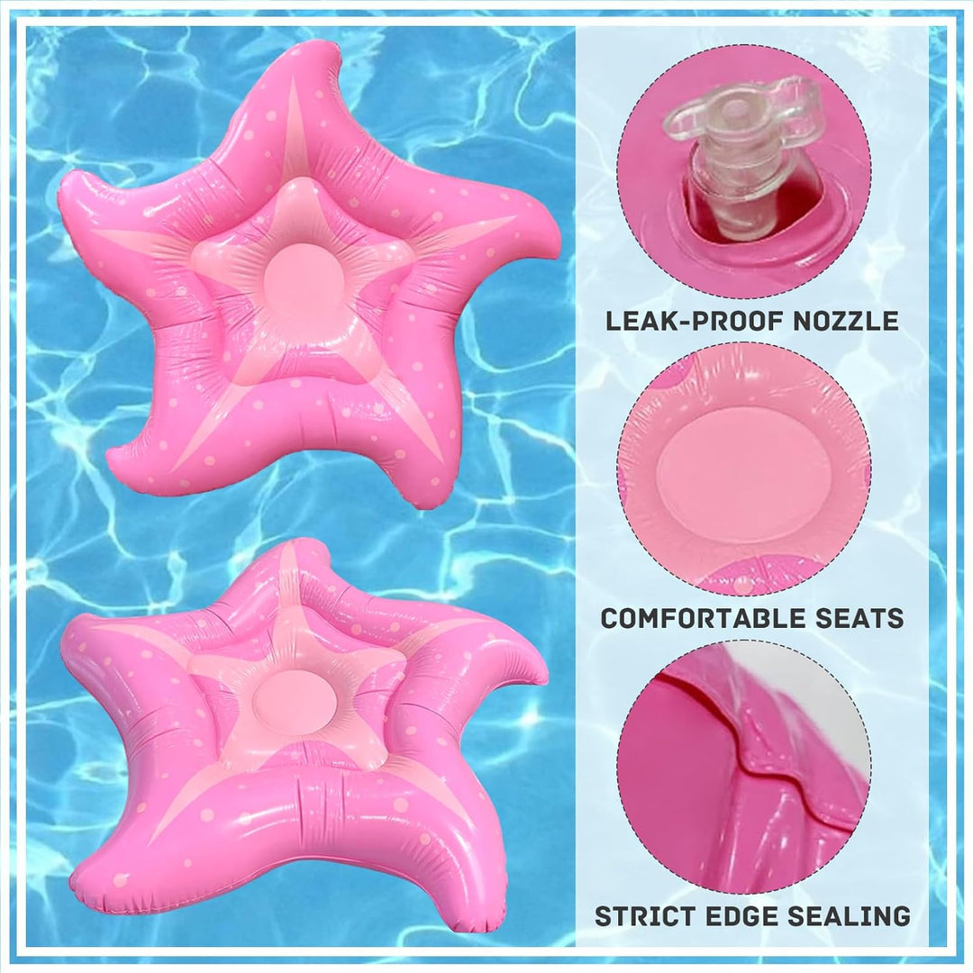 Luftmatratze Pool Seestern, 150cm Hängematte Pool Spielzeug Erwachsene Luftmatratze Wasser, Schwimml