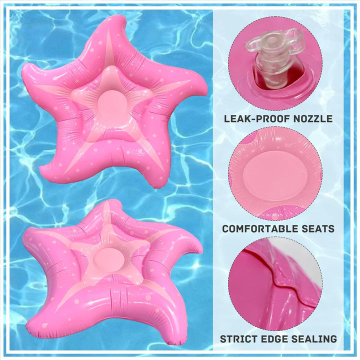Luftmatratze Pool Seestern, 150cm Hängematte Pool Spielzeug Erwachsene Luftmatratze Wasser, Schwimml