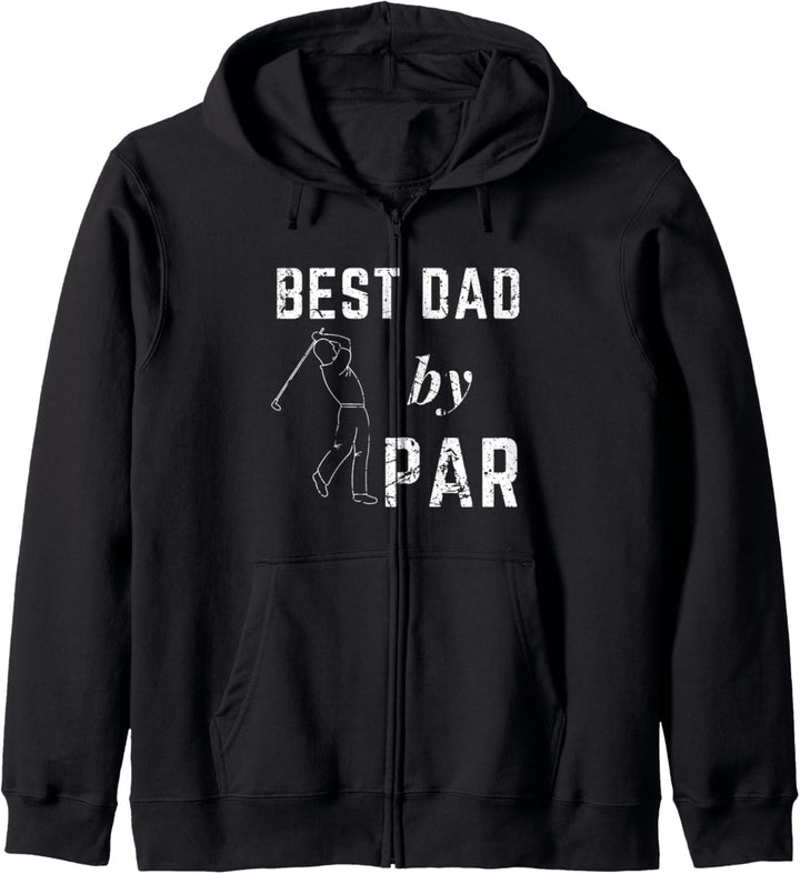 Golf Designs Golfing Best Dad Von Par Golfer Sports Kapuzenjacke