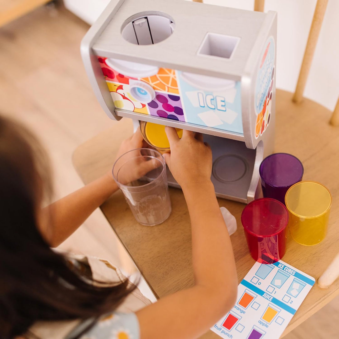 Melissa & Doug Durstlöschspender | Fantasiespiel | Essensspiel | 3+ | Geschenk für Jungen oder Mädch