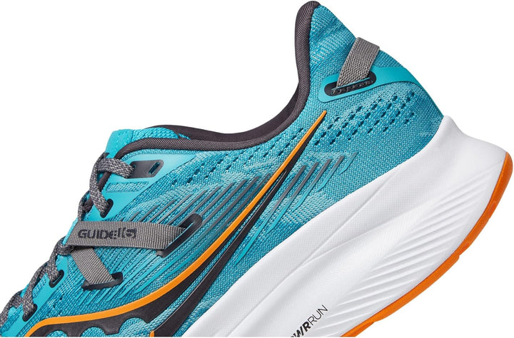 Saucony Herren Guida 16Laufschuh 46.5 EU Weit Agave Marigold, 46.5 EU Weit Agave Marigold