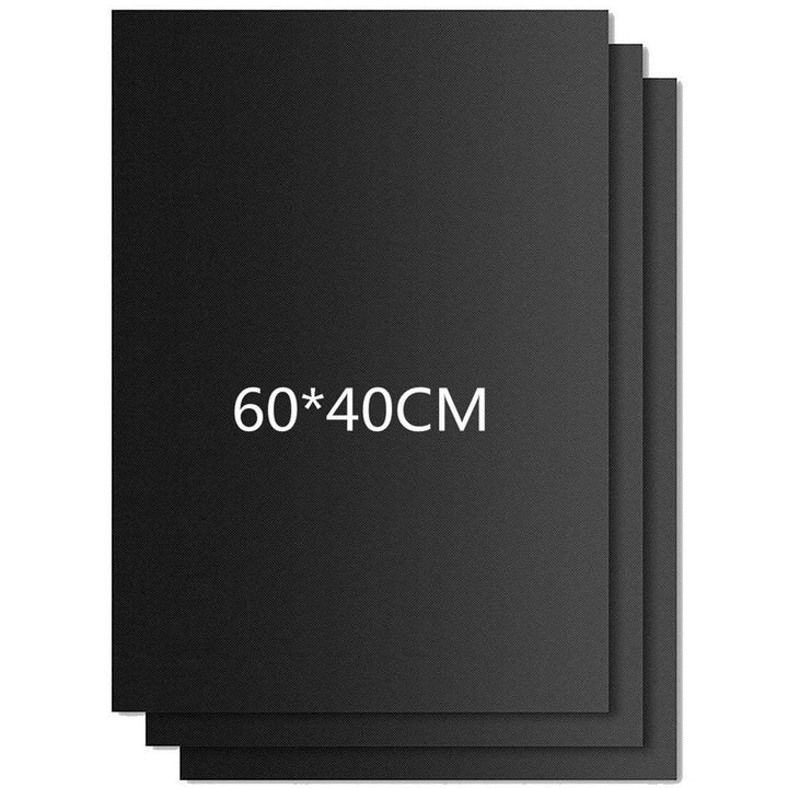 BBQ Grillmatte 60x40 - Wiederverwendbare Premium Grill und Backmatte mit Teflon Antihaftbeschichtung