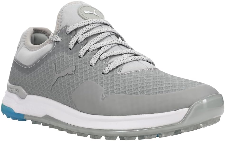 PUMA Damen Proadapt Alphacat WMNS Golfschuh 41 EU High Rise Puma Silver Ibiza Blue, 41 EU High Rise