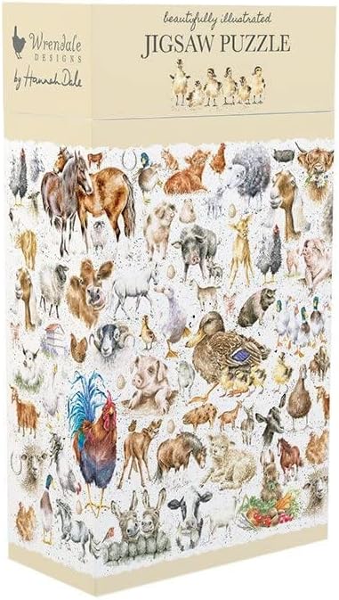 Wrendale Designs Bauernhof-Freunde Puzzle Bauernhof Freunde, Bauernhof Freunde