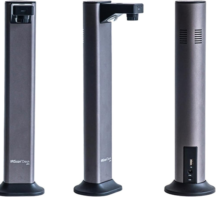 IRIScan Desk Pro Dokumentenscanner LED,Buchscanner 18MP Kamera -v7PRO: a3 scanner 60PPM Free Readiri
