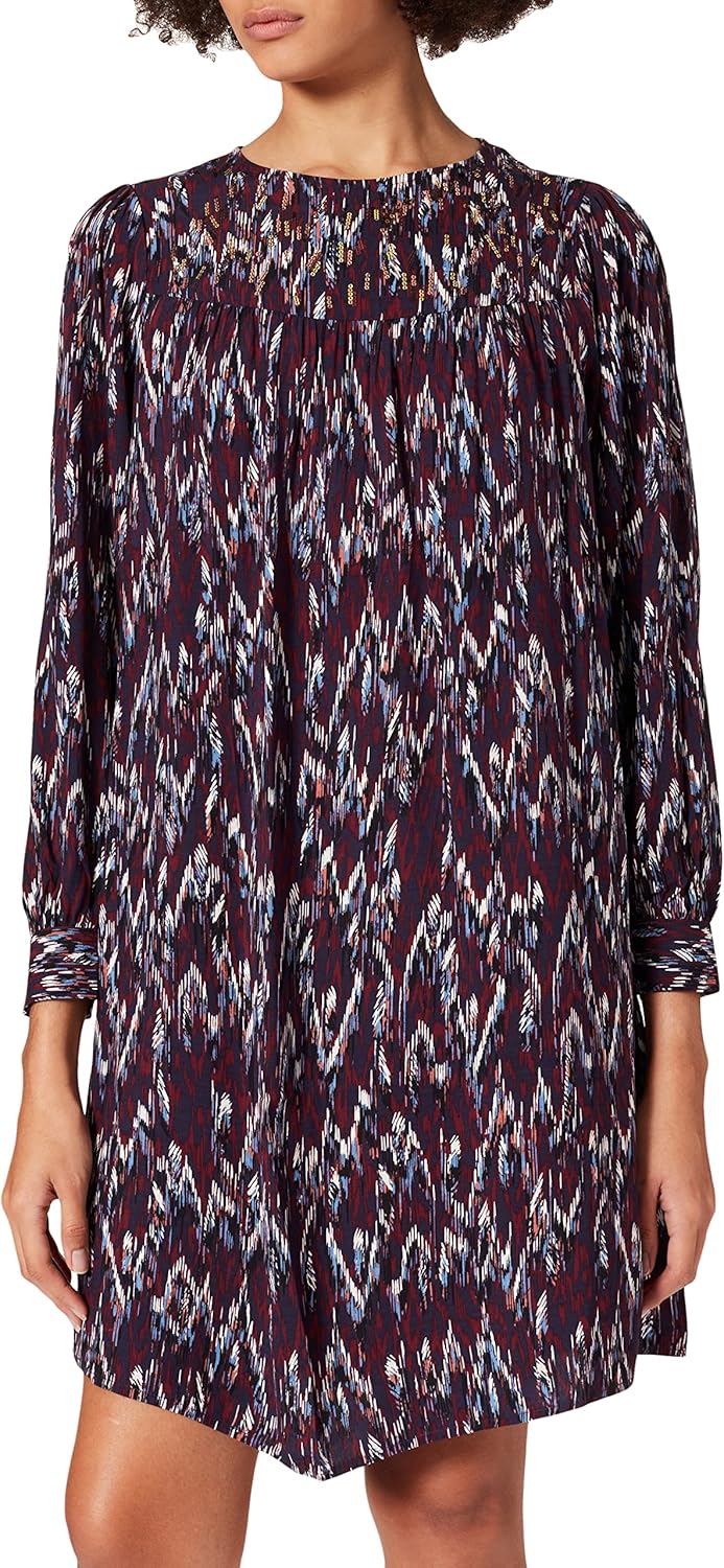 s.Oliver Damen Kleid 44 Ozeanblau, 44 Ozeanblau