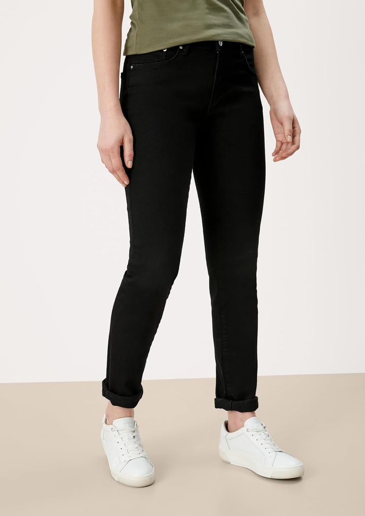 s.Oliver Jeans Betsy/Slim Fit/Mid Rise/Slim Leg 34W / 30L Schwarz, 34W / 30L Schwarz