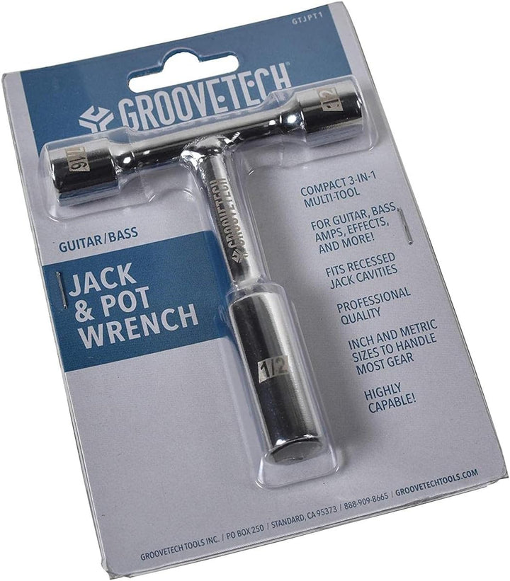 Jim Dunlop Groovetech GTJPT1 Gitarren-Werkzeug mit Klinkenstecker und Topfschlüssel