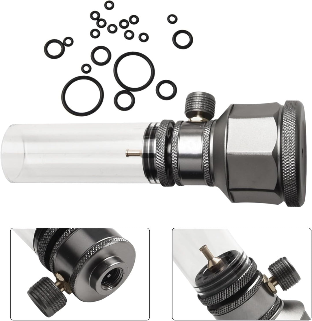 Outdoor Camping Gaslaterne Kerzenlicht Kit mit leerer Tank-Verlängerungsstange, Gaslaterne, Zeltlamp