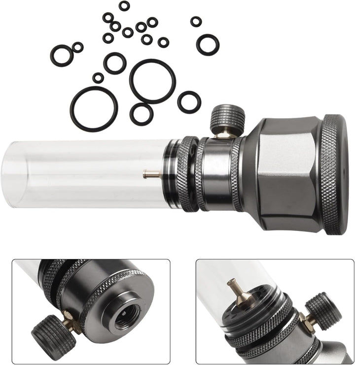 Outdoor Camping Gaslaterne Kerzenlicht Kit mit leerer Tank-Verlängerungsstange, Gaslaterne, Zeltlamp