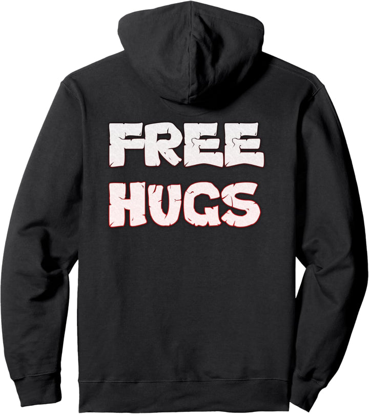 Free Hugs - Cactus Pride Bear Hug Inspirational Pullover Hoodie