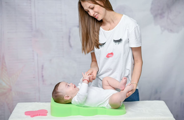 Lorelli Baby Badewanneneinlage Maxi, Schwamm, PU-Schaum, verschiedene Motive grün, grün