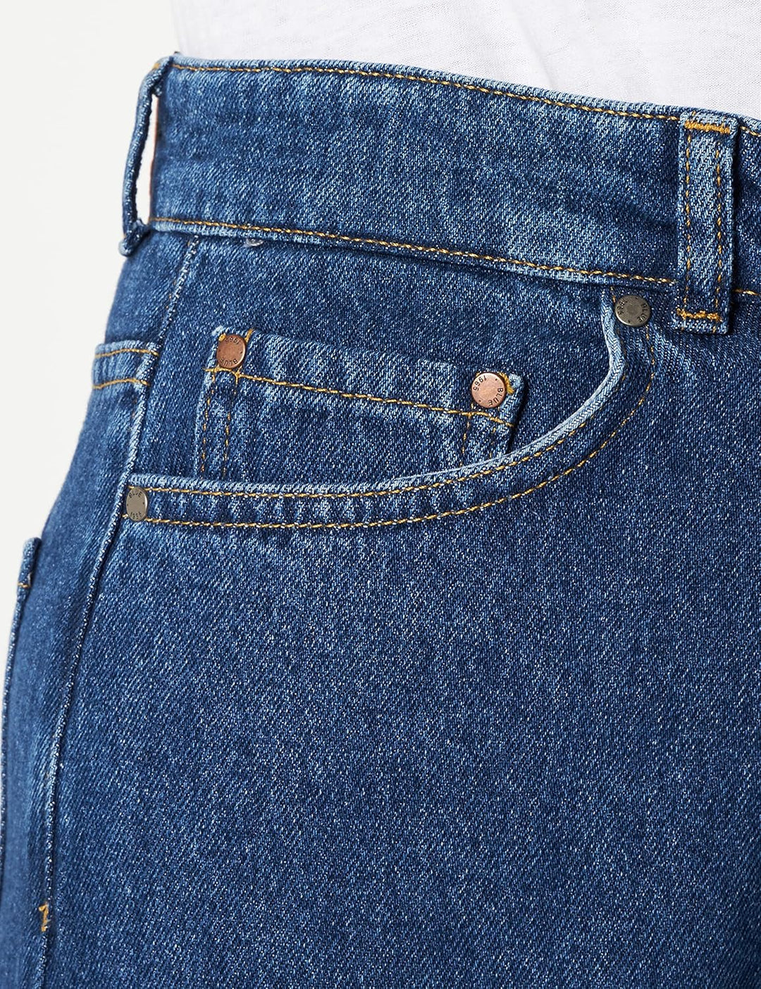 United Colors of Benetton Damen Hose 33 Denim 901 Blau, 33 Denim 901 Blau