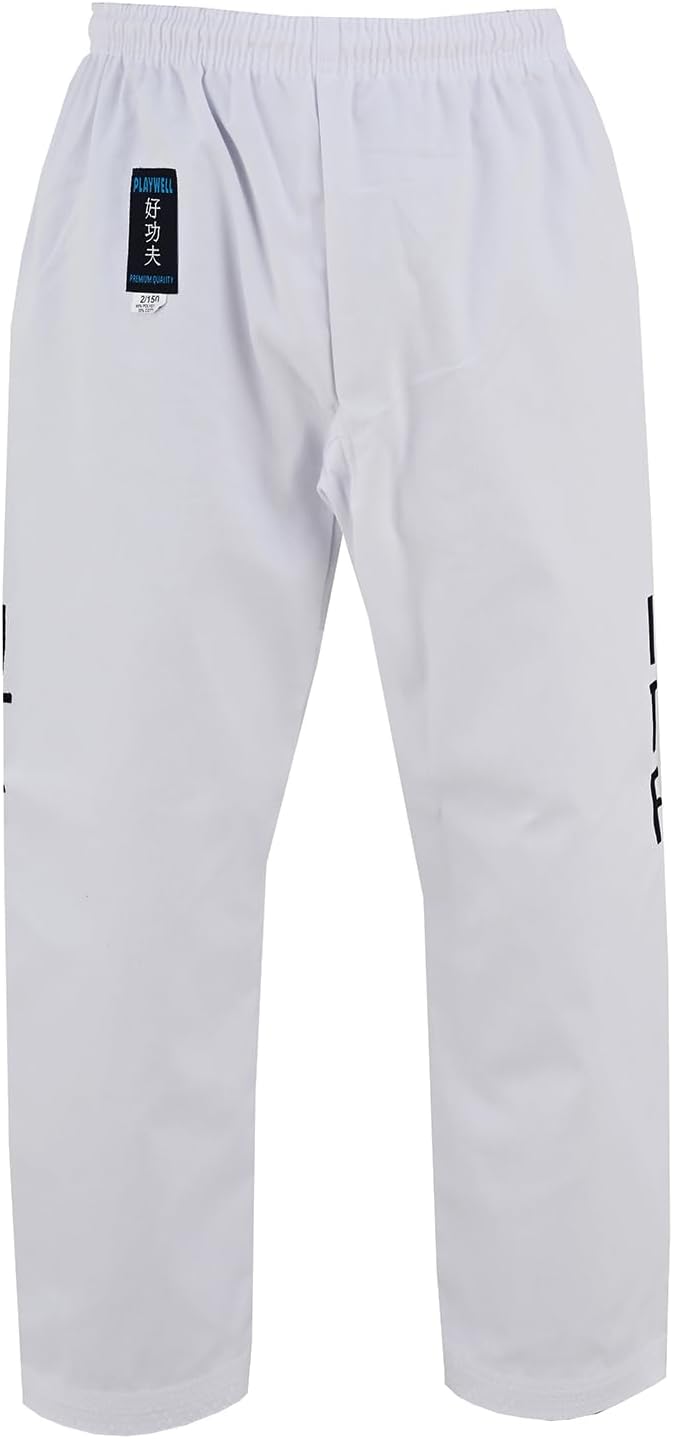 Martial Arts ITF Taekwondo-Anzug für Schüler 6/190 cm Weiss, 6/190 cm Wei&amp;