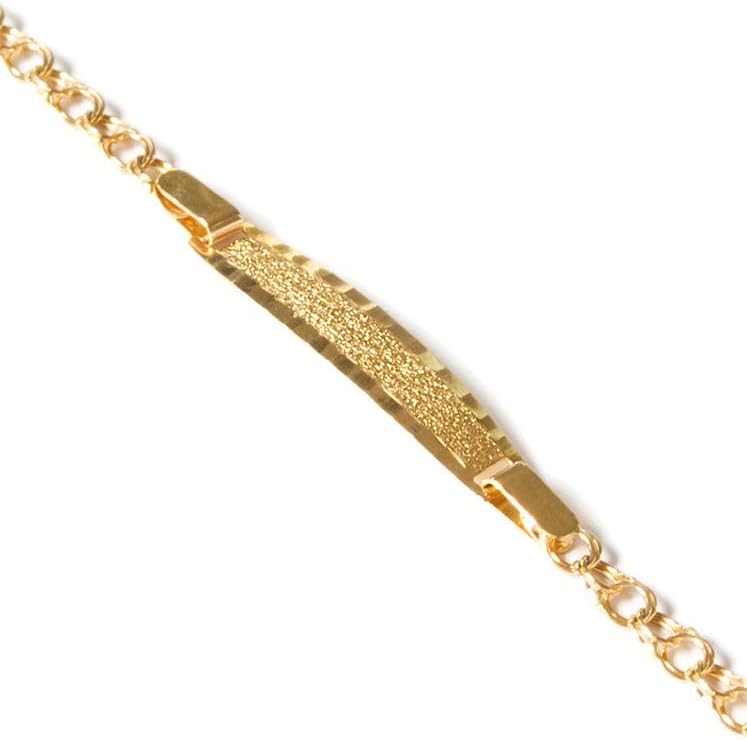Monde Petit Pulsera bebe de oro - Geschenkbox - Garantiezertifikat