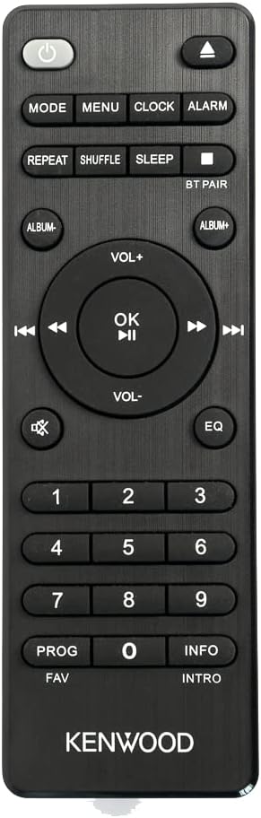 KENWOOD M-925DAB-S - Micro HiFi-System mit DAB+, CD, USB, Bluetooth, 2 x 50 Watt RMS und TFT-Display