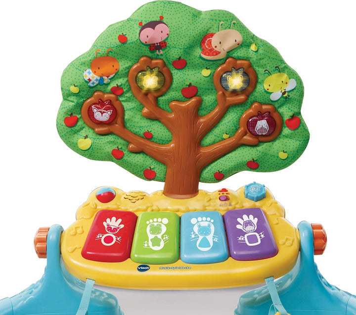 VTech Baby Musik-Spieldecke – Babydecke mit Spielbogen – Mit 4 abnehmbaren Spielelementen, bunten Kl