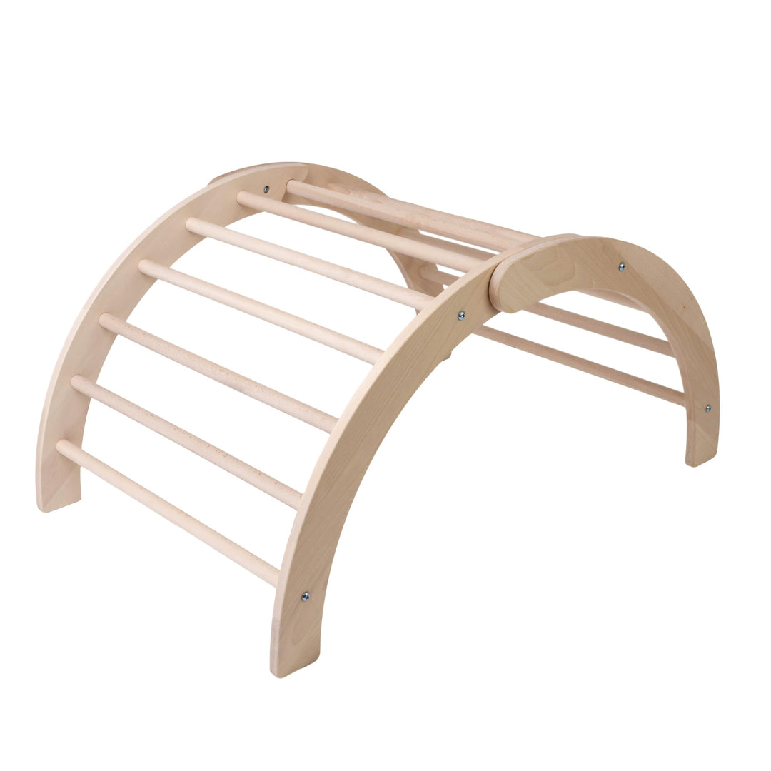 JOWE Kletterbogen aus Holz - 100% Made in Austria - Klettergerüst aus Buche massiv (nur Kletterbogen
