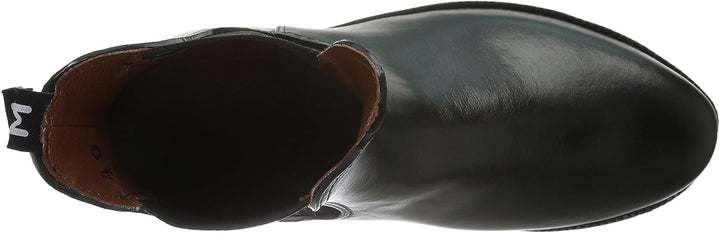 HKM Herren Jodhpurgummistiefel-Soft/Weit-mit Elastikeinsatz, Schwarz, 33 33 EU 9100 Schwarz, 33 EU 9