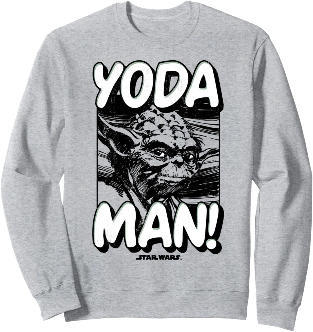 Star Wars Yoda Man Poster Sweatshirt