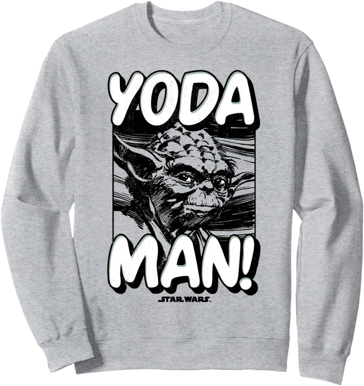 Star Wars Yoda Man Poster Sweatshirt