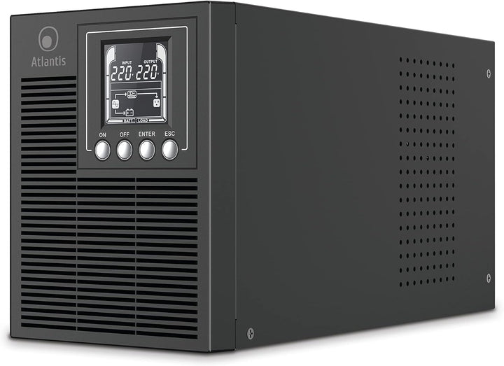Atlantis A03-OP1002XLN UPS OnLine 88% Leiser unterbrechungsfreie Stromversorgung Server Doppelwandle