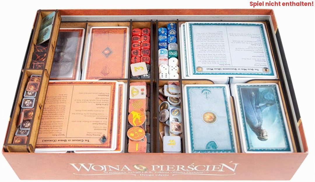 docsmagic.de Organizer Insert for War of The Ring 2nd Edition - Box Einsatz, War of the Ring 2nd Ed