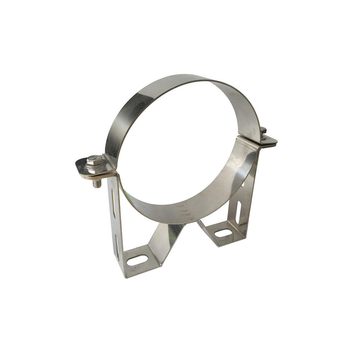H&amp;M New Line Edelstahlschornstein Schornstein Einzelteil Zubehör Wandhalter Abstandhalter 50mm Absta