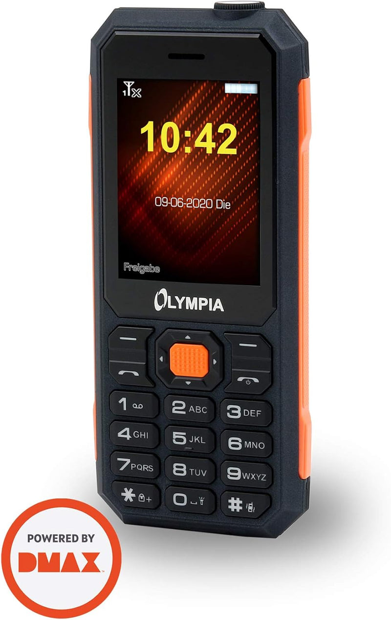 Olympia Active Outdoor Handy Mobiltelefon IP 67 Wasserfest Stossfest Bluetooth