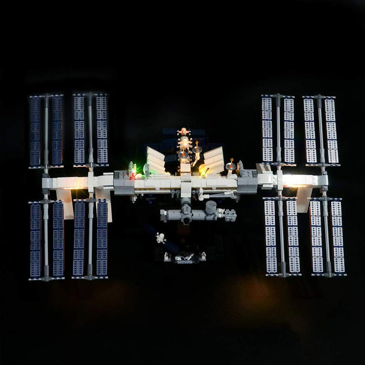 BRIKSMAX Led Beleuchtungsset für Lego Internationale Raumstation,Kompatibel Mit Lego 21321 Bausteine