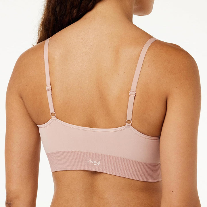 Sloggi Damen Ever Infused Aloe Bralette Oben XS Foggy Mauve, XS Foggy Mauve