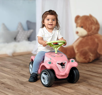 Big - Fulda Whisper Wheels - Flüsterräder ab 1 Jahr & Big - Bobby Car Mein Nummernschild - Namenssch