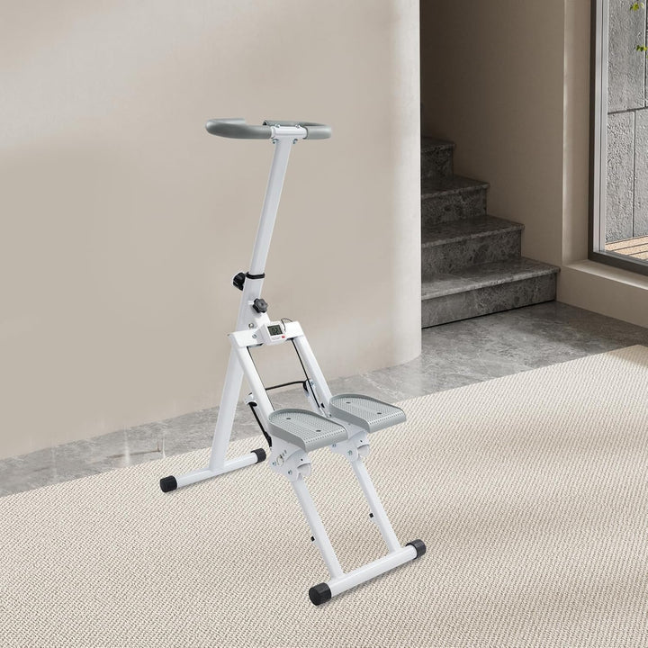 Stairmaster Für Zuhause Stair Stepper Treppensteiger Fitnessgerät Faltbarer Vertikaler Mit 10 Kg Tra